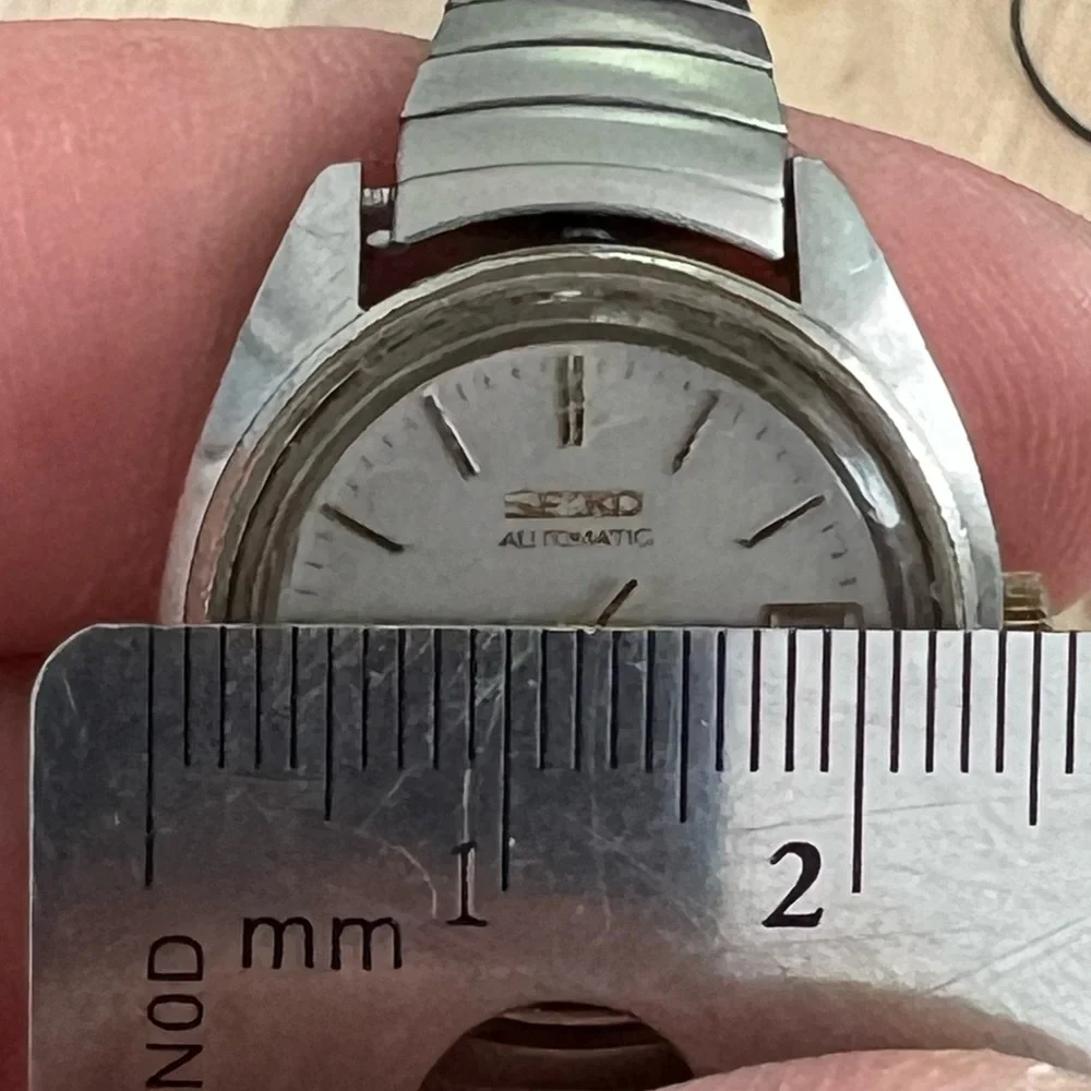 Seiko Ladies Automatic Watch Rare Vintage 17 Jewels New Stretch Bracelet
